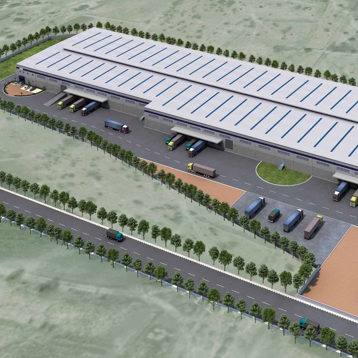 Grade A Warehousing & Industrial Park in Andhra Pradesh