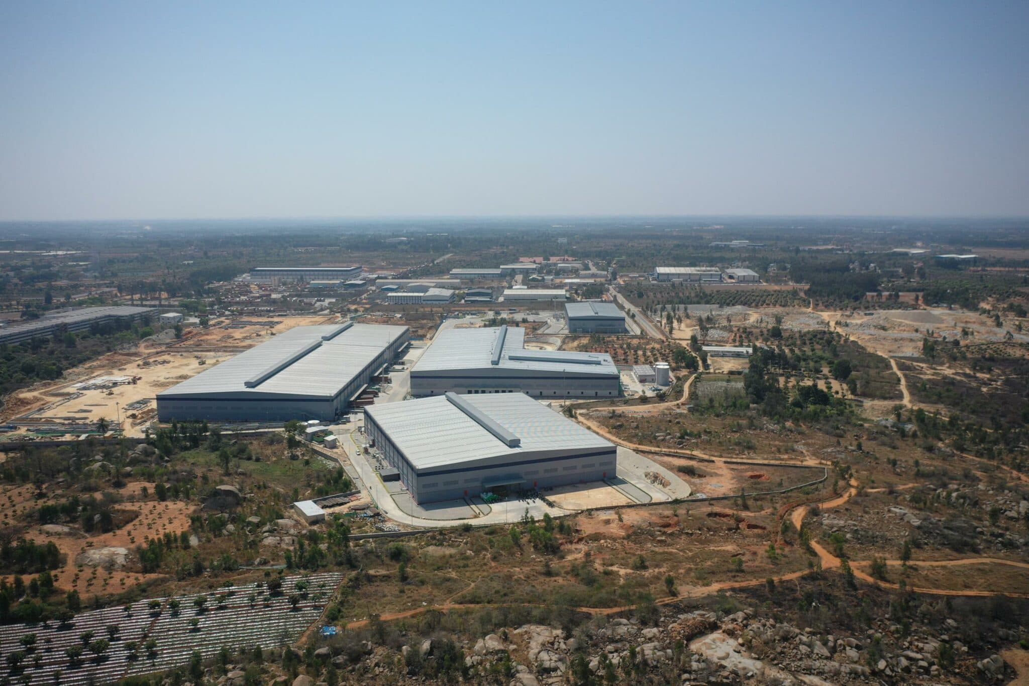 Modern Industrial & Warehousing Park in Bangalore